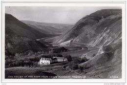 ROYAUME-UNI  Scotland -  The Valley Of The Avon From Above Inchrory, Tomintoul.  Real Photo 2  Scans  TBE - Banffshire