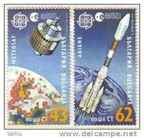 BULGARIA \ BULGARIE - 1991 - Europe-CEPT - Cosmos - 2v** - Unused Stamps