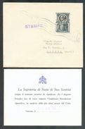 5 Lettres Recommandées + 2 FDC + Carte Signée Secrétariat De Sa Sainteté Le PAPE Jean XXIII Vers Cesena (Italie) - 12278 - Covers & Documents