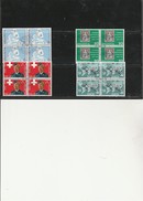 SUISSE N° 743 A 746 EN BLOC DE 4 OBLITERES - TTB- ANNEE 1965 - Used Stamps