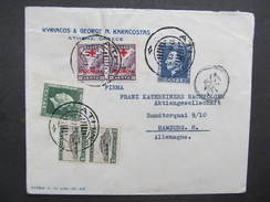 BRIEF Athenes - Hamburg 1937  ////  D*28308 - Cartas & Documentos