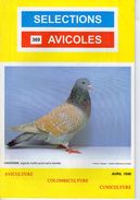 SELECTIONS AVICOLES AVICULTURE COLOMBICULTURE CUNICULTURE  AVRIL 1998  No 369 - Animales
