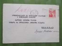 1621 - LETTER SERBIA, BEOGRAD - Andere & Zonder Classificatie