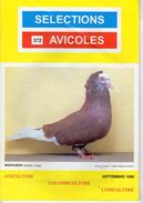 SELECTIONS AVICOLES AVICULTURE COLOMBICULTURE CUNICULTURE SEPTEMBRE 1998  No 372 - Tierwelt