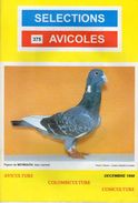SELECTIONS AVICOLES AVICULTURE COLOMBICULTURE CUNICULTURE DECEMBRE 1998  No 375 - Animaux