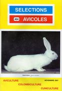 SELECTIONS AVICOLES AVICULTURE COLOMBICULTURE CUNICULTURE NOVEMBRE 2001  No 404 - Animales