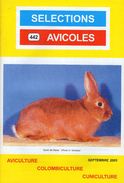 SELECTIONS AVICOLES AVICULTURE COLOMBICULTURE CUNICULTURE SEPTEMBRE  2005  No 442 - Animales