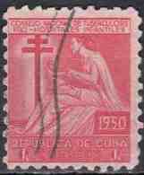 1949 Obligatory Tax. Anti-tuberculosis -Woman And Child 1c Red  FU - Beneficiencia (Sellos De)