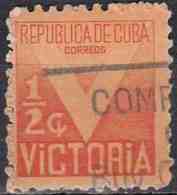 1942 Obligatory Tax. Red Cross Fund - 1/2c Victory FU - Bienfaisance