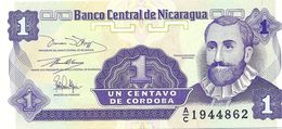 LOTTO DI N. 3 BANCONOTE  Da 1, Da 5  E Da 25  Centavos  - Banco Central De Nicaragua. - Nicaragua