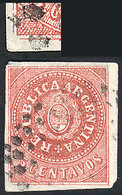 ARGENTINA: GJ.15, 5c. Narrow C, With VARIETY: Bottom Left Angle Incomplete, Good - Neufs