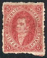 ARGENTINA: GJ.25, 4th Printing, Mint FULL ORIGINAL GUM (+300%, Very Rare), Superb - Oblitérés