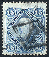 ARGENTINA: GJ.41, With The Very Rare "carteria" Cancel "B In Rhombus", Very - Autres & Non Classés