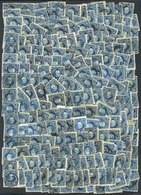 ARGENTINA: GJ.55, 1877/87 24c. San Martín, More Than 200 Used Stamps, Most Of Ver - Autres & Non Classés