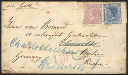 AUSTRALIA: Cover Sent From NEWCASTLE To Germany On 19/JA/1880, Franked With 2p. - Lettres & Documents