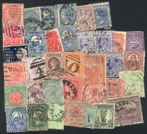AUSTRALIA: Lot Of Old Stamps, Some May Have Minor Defects, But The General Qualit - Autres & Non Classés