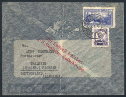 BRAZIL: Cover Sent From Porto Alegre To Germany On 13/OCT/1932, With Green Handst - Autres & Non Classés