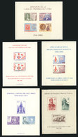 CHILE: Lot Of 9 Very Thematic And Modern Souvenir Sheets, Very Fine General Quali - Chili