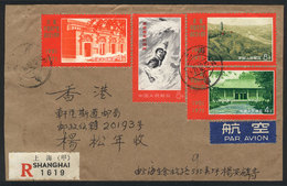 CHINA: Registered Airmail Cover Used In Shanghai On 12/DE/1971, Franked By Sc.104 - Autres & Non Classés