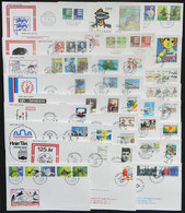 DENMARK: 44 FDC Covers Of The Years 1985/6, Very Thematic, Excellent Quality! - Autres & Non Classés
