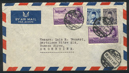 EGYPT: Airmail Cover Sent From Alexandria To Argentina On 22/JUN/1947, VF Quality - Autres & Non Classés