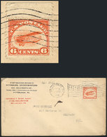 UNITED STATES: Airmail Cover Sent From Bellefonte To Chicago (first Flight) On 18 - Marcophilie
