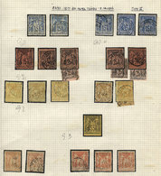 FRANCE: Balance Of Old Collection On Pages, Interesting, Fine General Quality. IM - Autres & Non Classés
