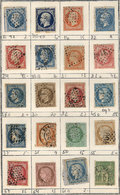 FRANCE: Approvals Book With Good Number Of Stamps, Most Used And Old, Fine Genera - Autres & Non Classés
