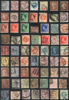 GREAT BRITAIN: "Lot Of Used Stamps, Mostly Old, Including Some Good Values. Altho - Service