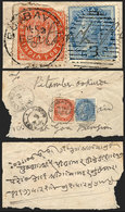 PORTUGUESE INDIA: "Cover Sent From Bombay To Goa On 13/FE/1875 Via Sawantwaree (1 - Inde Portugaise