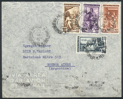 ITALY: Cover Franked By Sa.651 + Other Values (total 195L.), Sent From Cernusco T - Non Classés