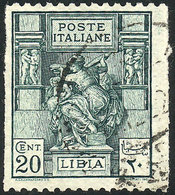 LIBYA: Scott 39a (Sassone 54a), IMPERFORATE VERTICALLY, Used, Excellent Quality, - Libye