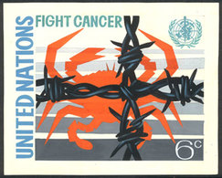 UNITED NATIONS - NEW YORK: Unadopted Artist Design (year 1970) For The Issue Figh - Other & Unclassified