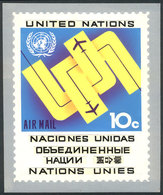 UNITED NATIONS - NEW YORK: Unadopted Artist Design (circa 1970) For A 10c. Postal - Autres & Non Classés