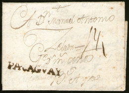 PARAGUAY: Very Old Entire Letter Dated Asunción 13/MAY/1779, Sent To Buenos Aire - Paraguay