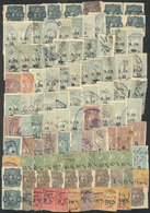 PARAGUAY: About 400 Old Revenue Stamps, Rare UNCHECKED Lot, Perfect To Look For R - Paraguay