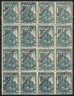 PERU: Sc.272/5, 1930 Centenary Of Simón Bolivar, Blocks Of 15/20 Stamps Of Each V - Peru