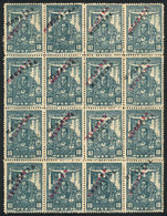 PERU: Sc.272/5, 1930 Centenary Of Simón Bolivar, Blocks Of 15/20 Stamps Of Each V - Pérou