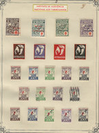 PORTUGAL: FIGHT AGAINST TUBERCULOSIS: Old Collection On Album Pages With About 35 - Cinderellas