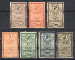 ROMANIA: Sc.166/172, 1903 King Carol I And The Post Office Building, Compl. Set O - Autres & Non Classés