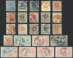 SWEDEN: Small Lot Of Old Stamps, In General Of Fine To VF Quality, With Some Nice - Other & Unclassified