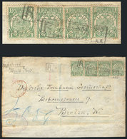 TRANSVAAL: Front Of A Registered Parcel Post Cover That Contained Books, Sent Fro - Autres - Afrique