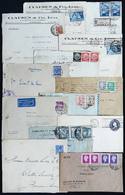WORLDWIDE: 13 Covers Of Various Countries Sent To Argentina, Some With Minor Defe - Other & Unclassified