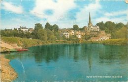 ROSS ON WYE FROM THE RIVER - Herefordshire