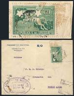 URUGUAY: Cover Of The "Frigorifico Nacional" Sent To Argentina On 30/JUN/1931, - Uruguay