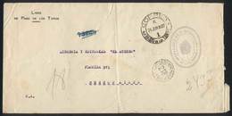 URUGUAY: Cover Sent From Paso De Los Toros To Buenos Aires On 24/JUN/1937, Stampl - Uruguay