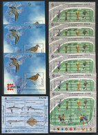 URUGUAY: Good Lot Of Modern Souvenir Sheets, Perforated And IMPERFORATE. All MNH - Uruguay