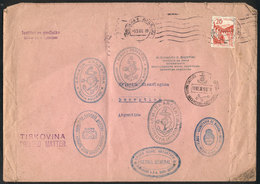 YUGOSLAVIA: RARE ANTARCTIC DESTINATION: Cover Sent From Ljubliana To The Seismolo - Other & Unclassified