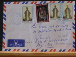 73/743     LETTRE  RWANDA - Oblitérés