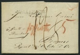 HAMBURG VORPHILA 1802, D`ALLEMAGNE, L1 Auf Brief Nach Beaune, Pracht - Sonstige & Ohne Zuordnung
